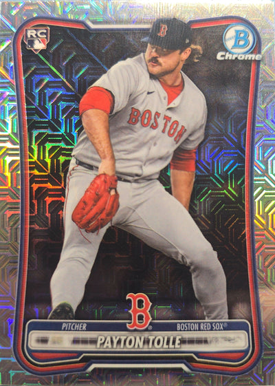 Payton Tolle 2026 Bowman Chrome Mojo Refractor Rookie #26 (RC)