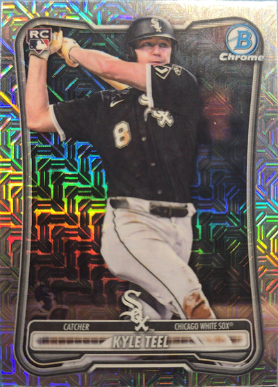 Kyle Teel 2026 Bowman Chrome Mojo Refractor Rookie #19 (RC)