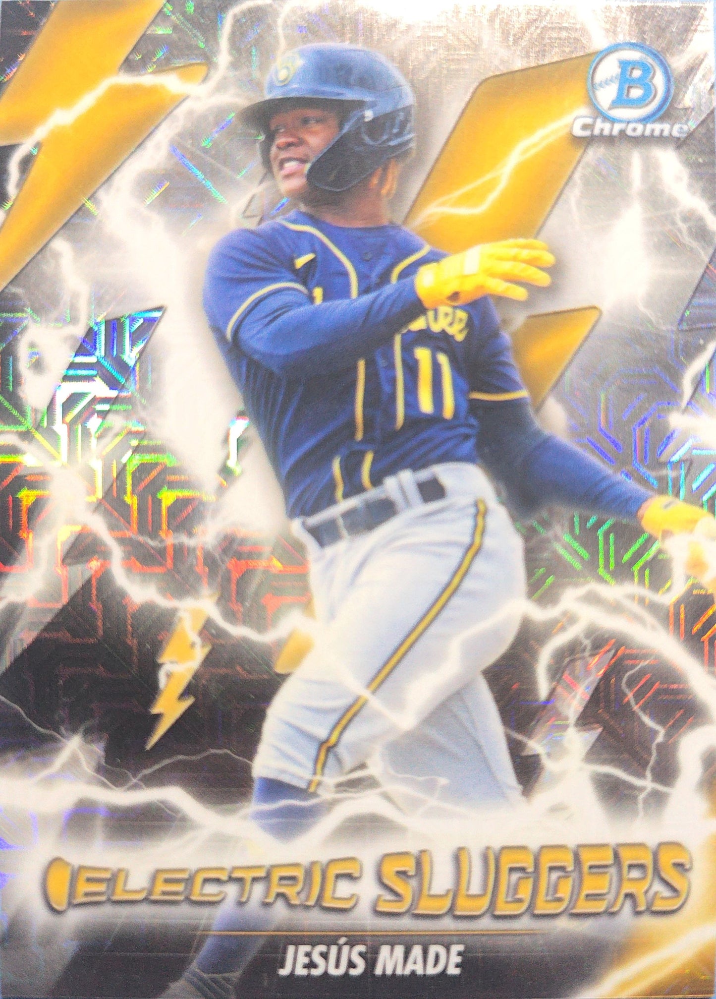 Jesus Made 2026 Bowman Chrome Electric Sluggers #ES-20