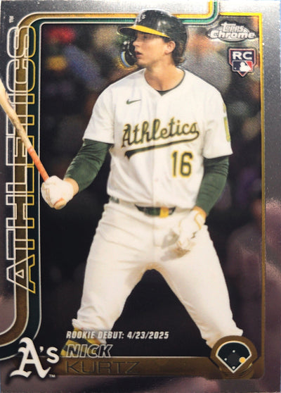 Nick Kurtz 2025 Topps Chrome Rookie Debut #USC180 (RC)