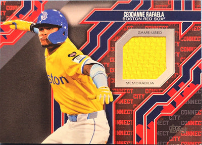 Ceddanne Rafaela 2025 Topps Series 1 City Connect Swatch Collection #CC-CR