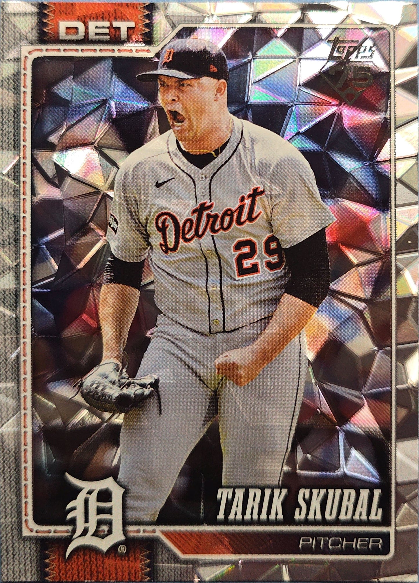 Tarik Skubal 2026 Topps Silver Crackle Foil #300