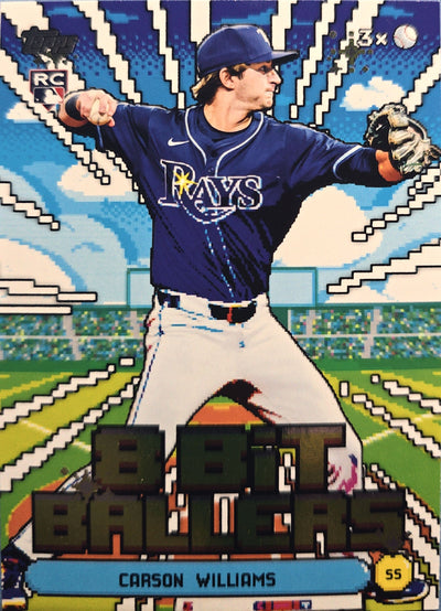 Carson Williams 2026 Topps 8-Bit Baller Rookie #8B-23 (RC)