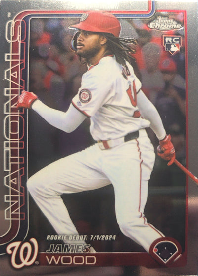 James Wood 2025 Topps Chrome Rookie #USC95 (RC)