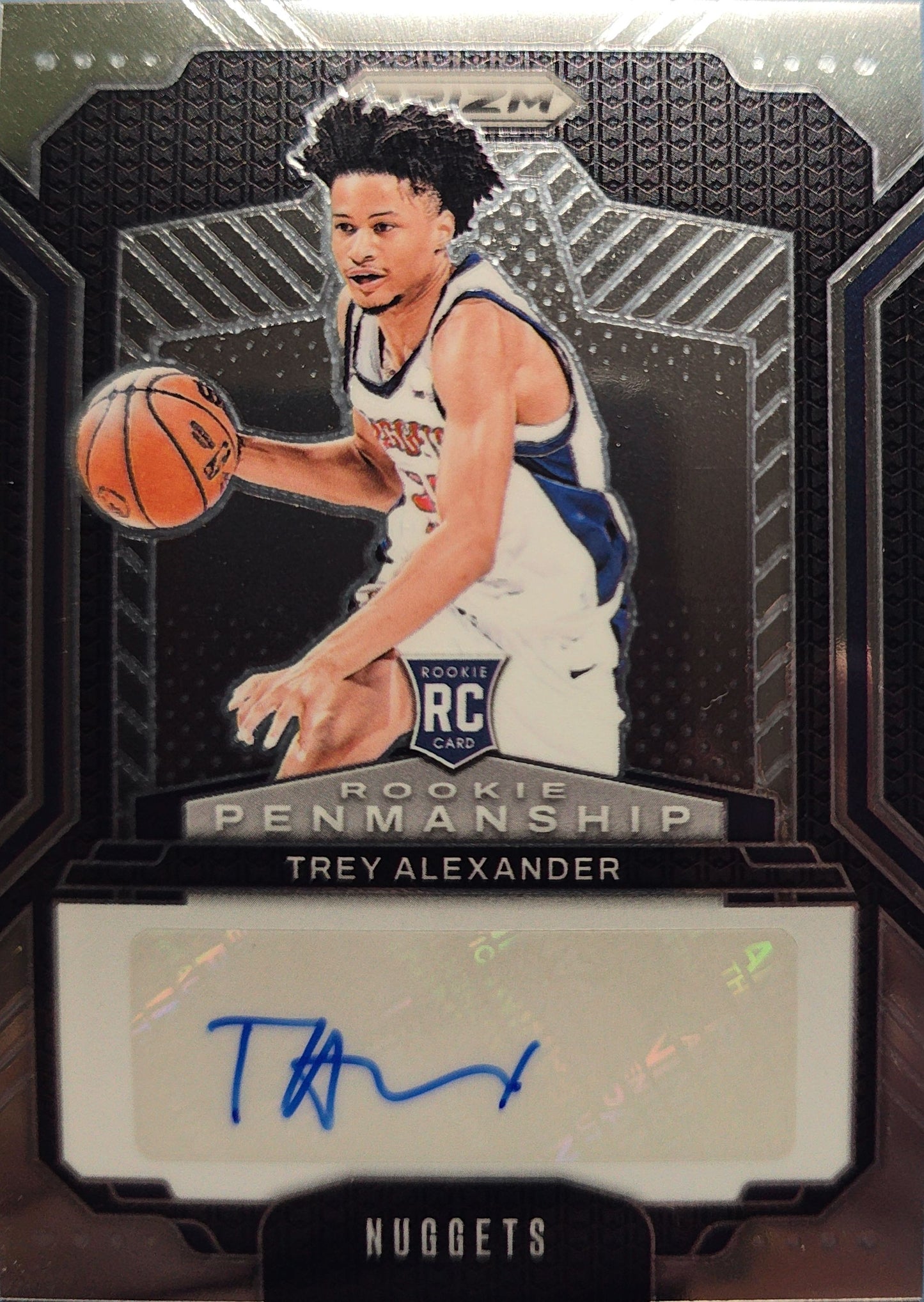 Trey Alexander 2024-2025 Panini Prizm Rookie Penmanship #RPE-TAX Auto (RC)
