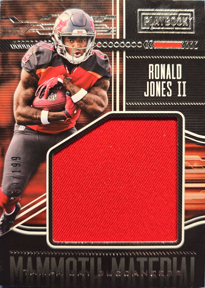 Ronald Jones II 2018 Panini Playbook Mammoth Material - Player Worn Patch #MM-31 /199