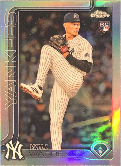 Will Warren 2025 Topps Chrome Rookie Refractor #81 (RC)