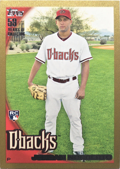 Jordan Norberto 2010 Topps Gold Rookie #335 /2010