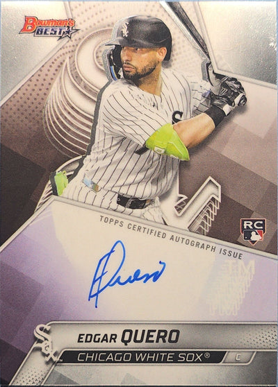 Edgar Quero 2025 Bowman's Best Rookie Auto #B25-EQ (RC)