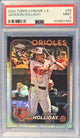Jackson Holliday 2024 Topps Chrome Logofractor Edition Rookie #88 PSA 9 (RC)