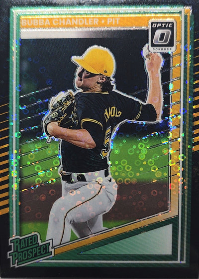Bubba Chandler 2025 Panini Donruss Optic Rated Prospect Greem Circles Prizm #193
