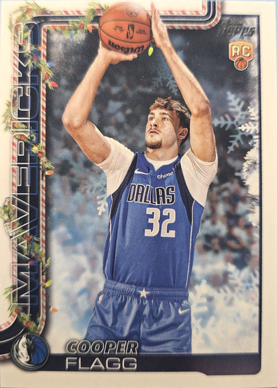 Cooper Flagg 2025 Topps Holiday Rookie #H161 (RC)