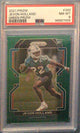 Jevon Holland 2021 Prizm Green Prizm Rookie #392 PSA 8