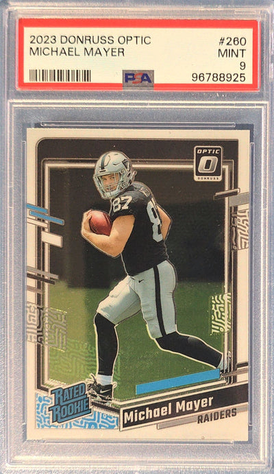 Michael Mayer 2023 Donruss Optic Rated Rookie #260 PSA 9 (RC)
