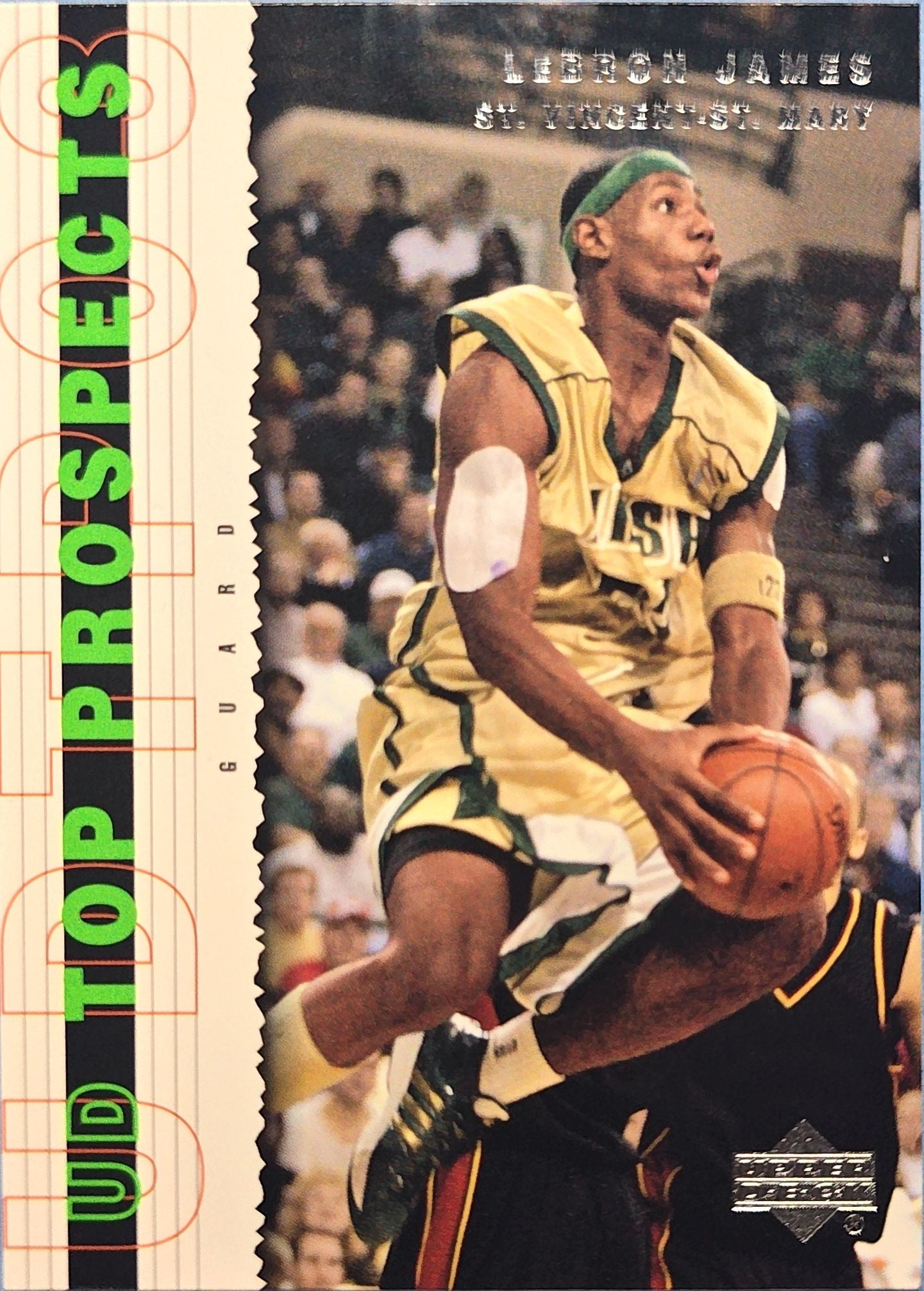LeBron James 2003 Upper Deck UD Top Prospects #3