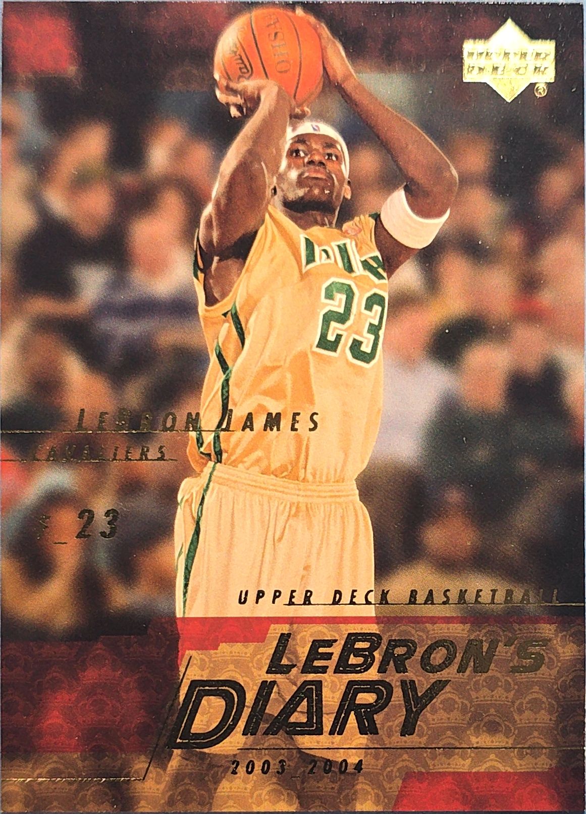 LeBron James 2003-2004 Upper Deck LeBron's Diary #LJ3
