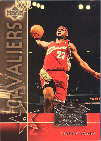 LeBron James 2004 Upper Deck National Trading Card Day #UD-7