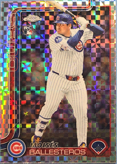 Moisés Ballesteros 2025 Topps Chrome Rookie X-Fractor #USC93 (RC)