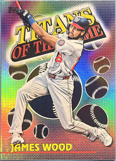 James Wood 2026 Topps Titans of the Game #TOG-15