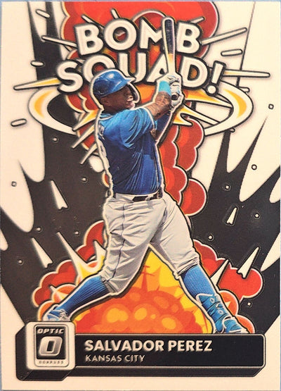 Salvador Perez 2022 Panini Donruss Optic Bomb Squad #BS-1