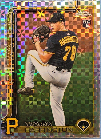 Thomas Harrington 2025 Topps Chrome Geometric Refractor Rookie #USC177 (RC)