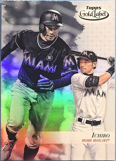 Ichiro Suzuki 2017 Topps Gold Label Class 3 #95