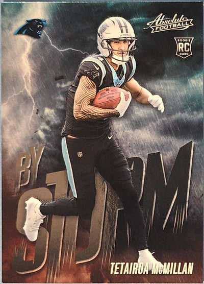 Tetairoa McMillan 2025 Panini Absolute - By Storm Rookie #16 (RC)