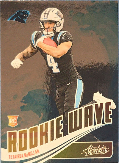Tetairoa McMillan 2025 Panini Absolute Rookie Wave #RW-TMN (RC)