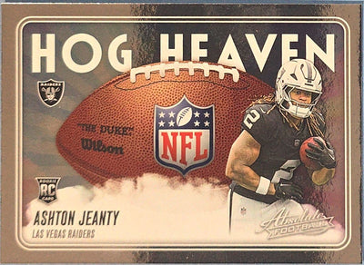 Ashton Jeanty 2025 Panini Absolute Hog Heaven Rookie #HH-AJY (RC)
