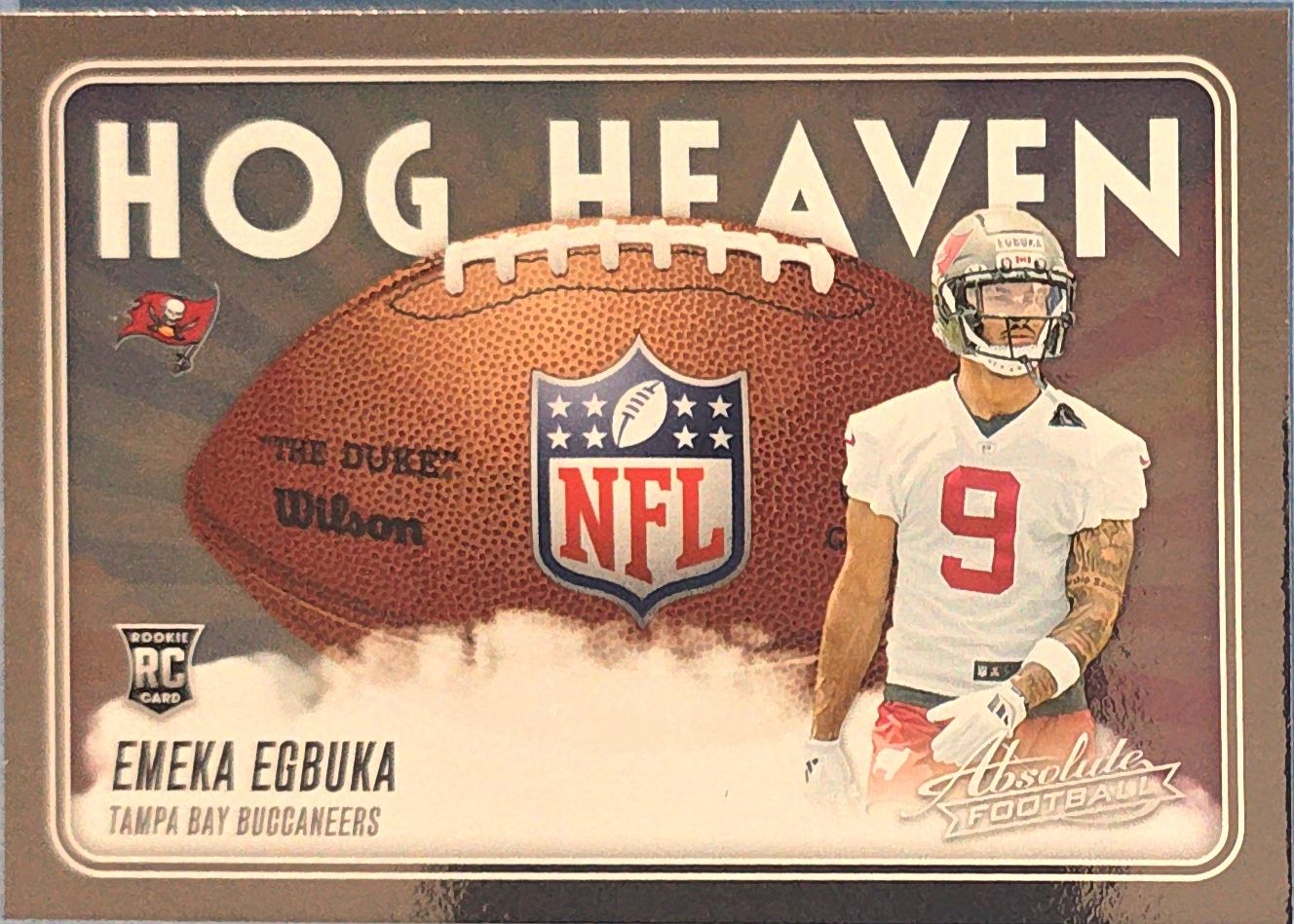 Emeka Egbuka 2025 Panini Absolute Hog Heaven Rookie #HH-EEA (RC)