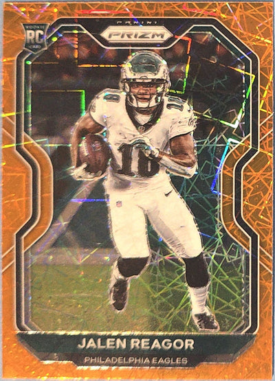 Jalen Reagor 2020 Panini Orange Lazer Prizm Rookie #342 (RC)