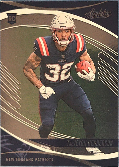 TreVeyon Henderson 2025 Panini Absolute Rookie #188 (RC)