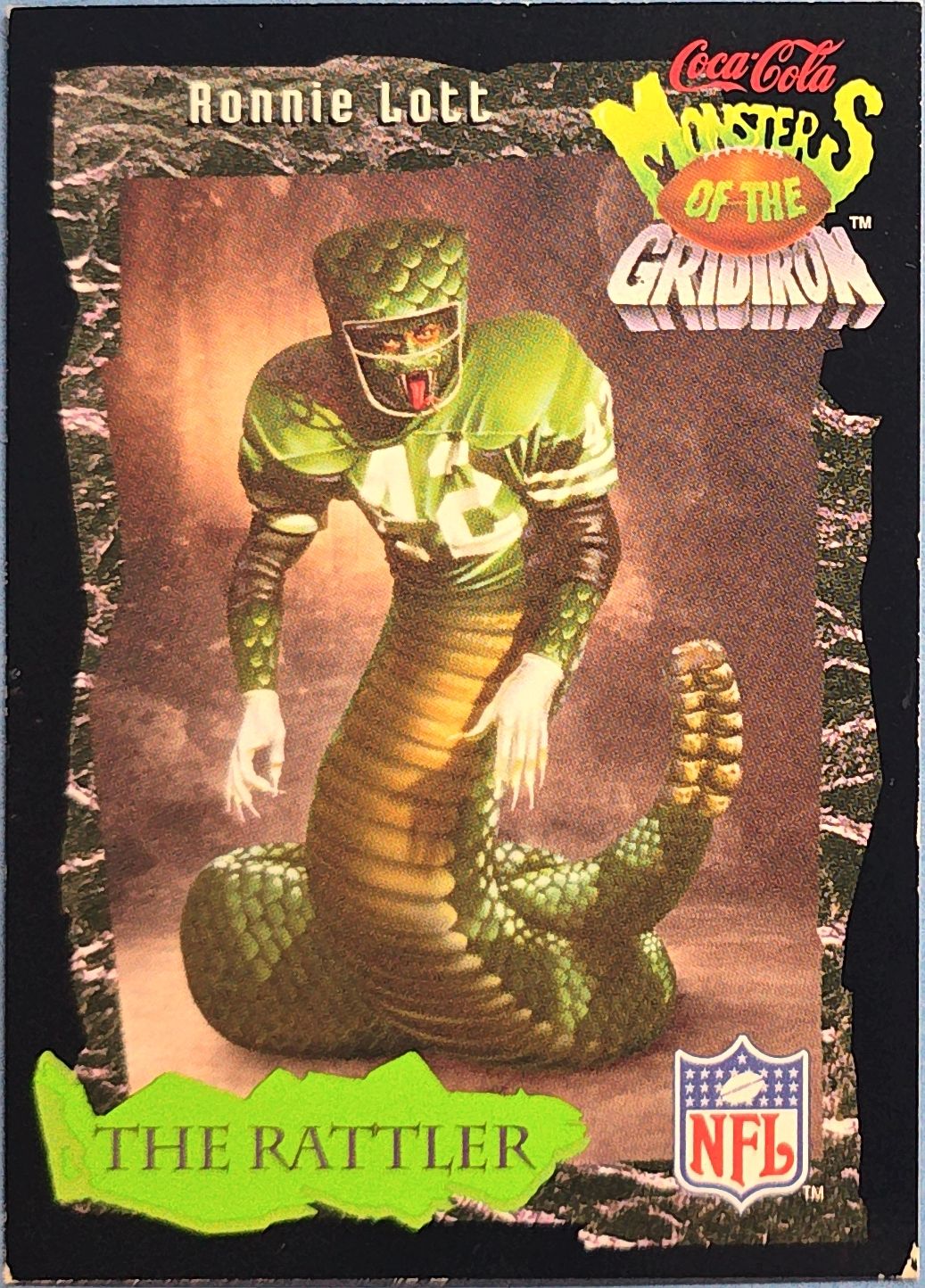 Ronnie Lott 1994 Classic Monsters of the Gridiron 'The Rattler' #23