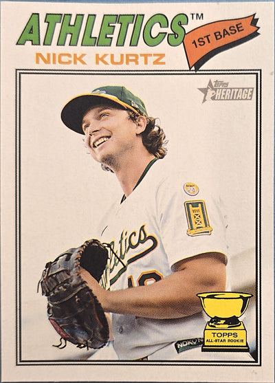 Nick Kurtz 2026 Topps Heritage Rookie #275 (RC)
