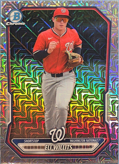 Eli Willits 2026 Bowman Chrome Prospects Mojo Refractor #BCP-95