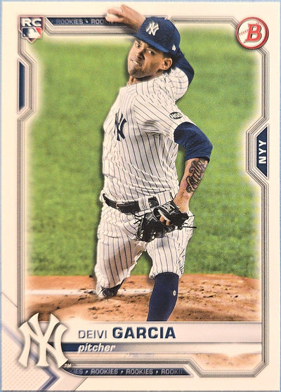 Deivi Garcia 2021 Bowman Rookie #72 (RC)