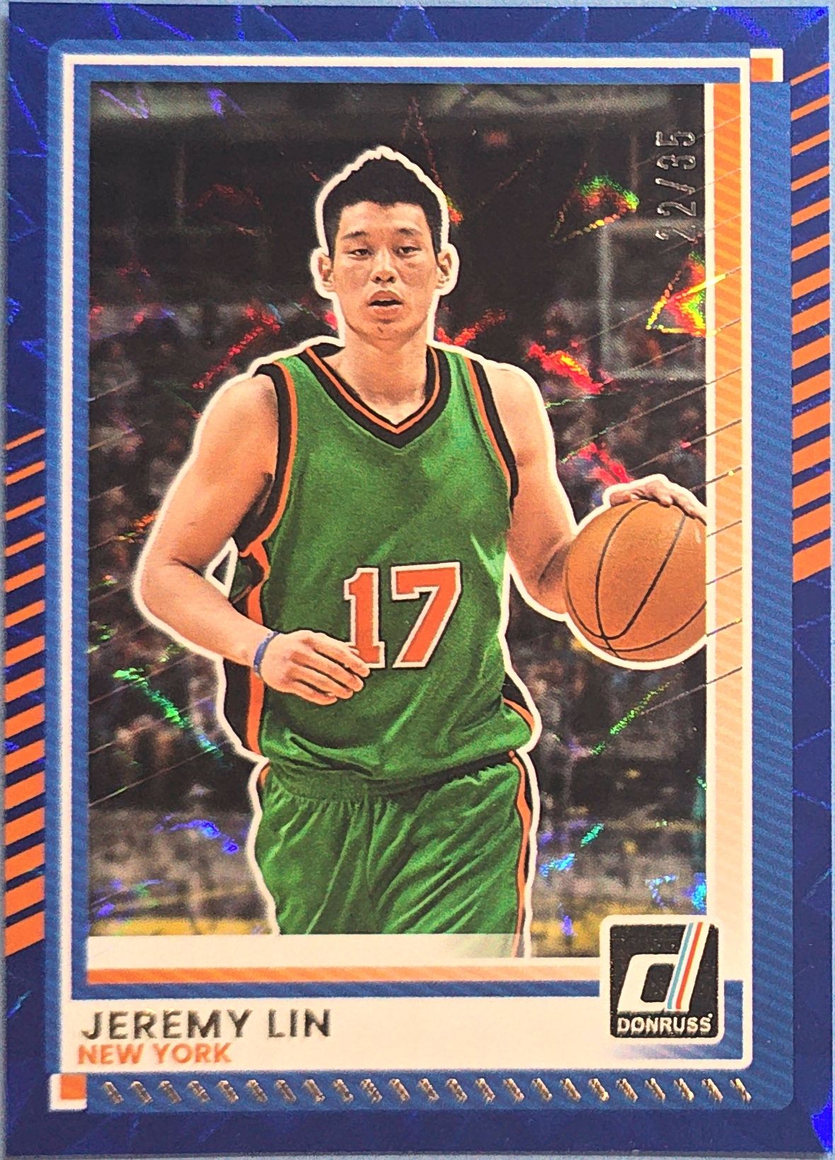 Jeremy Lin 2025-2026 Panini Donruss Blue #150  /35