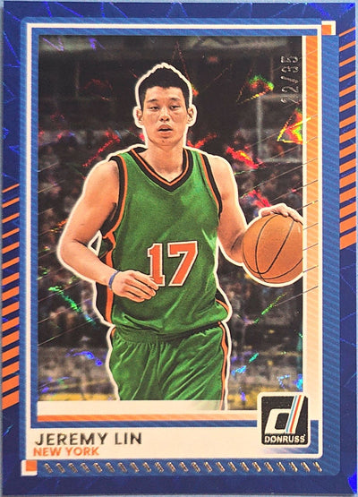 Jeremy Lin 2025-2026 Panini Donruss Blue #150  /35