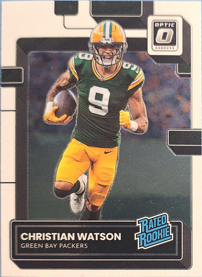Christian Watson 2022 Donruss Oprice Rated Rookie #219 (RC)