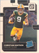 Christian Watson 2022 Donruss Oprice Rated Rookie #219 (RC)