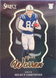 Tyler Warren 2025 Panini Select Certifies Rookie #8 (RC)