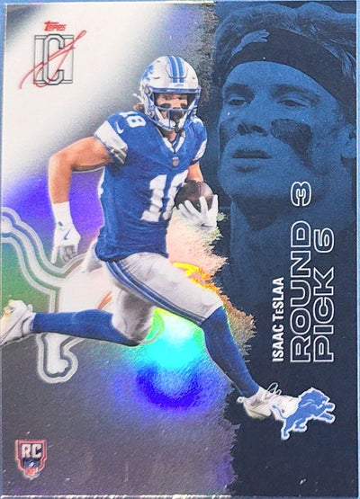 Isaac TeSlaa 2025 Topps Signature Class Chrome Refractor Rookie #131 (RC)