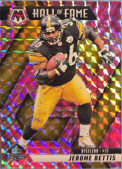 Jerome Bettis 2025 Panini Camo Pink Mosaic Hall of Fame #298