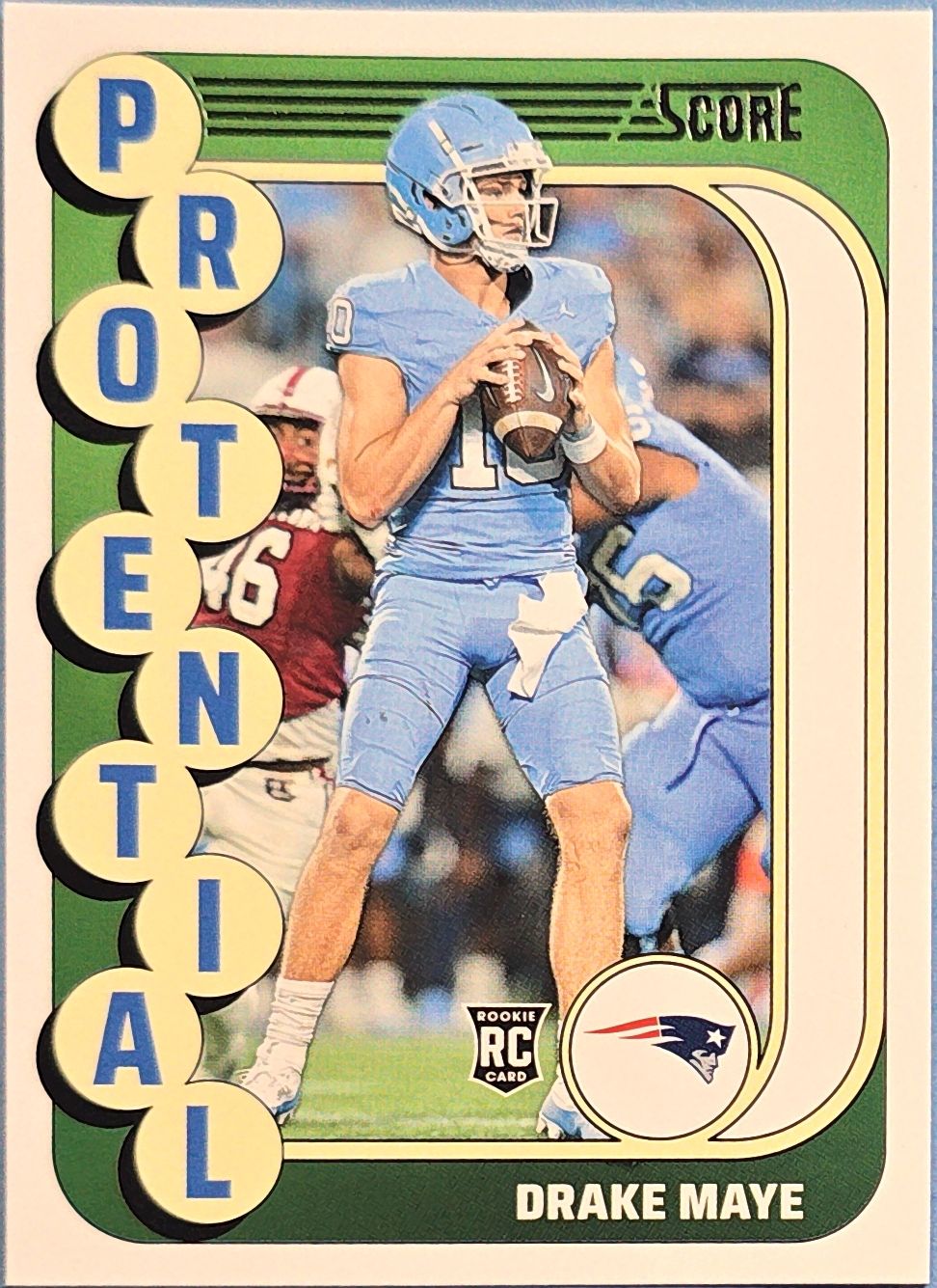 Drake Maye 2024 Panini Score Pro Potential Rookie #2 (RC)