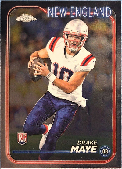 Drake Maye 2024 Topps Chrome Rookie #203 (RC)