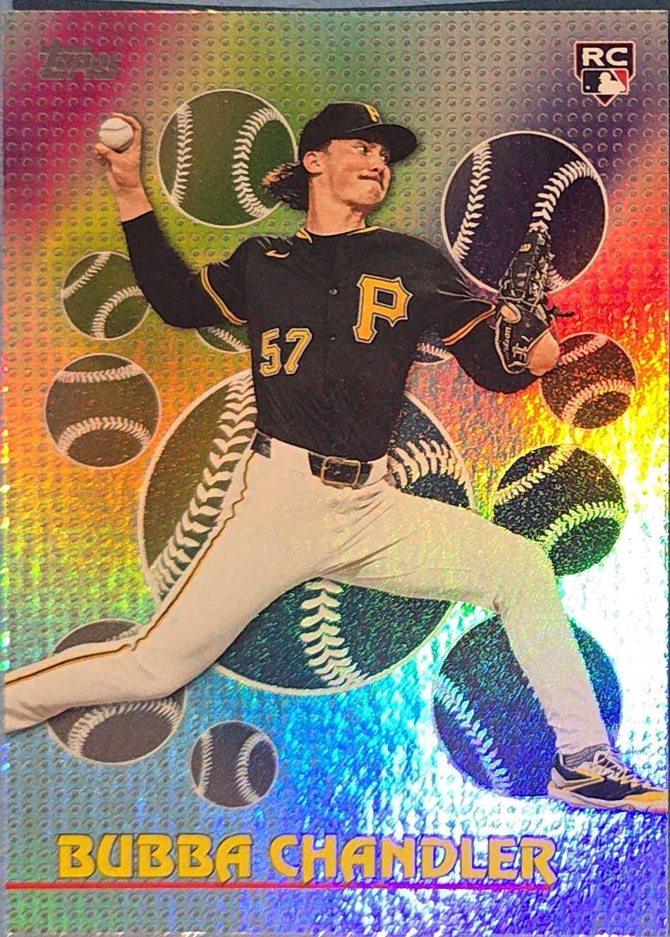 Bubba Chandler 2026 Topps Titans of the Game Rookie #TOG-36 (RC)