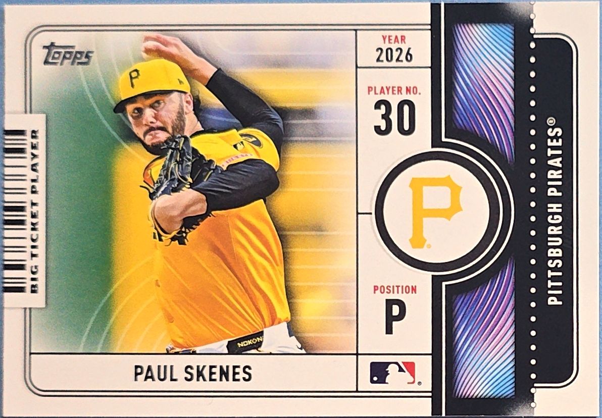 Paul Skenes 2026 Topps Big Ticket Players #BTP-14