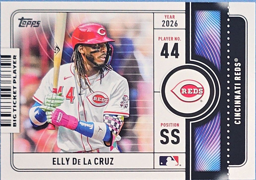Elly De La Cruz 2026 Topps Big Ticket Players #BTP-5