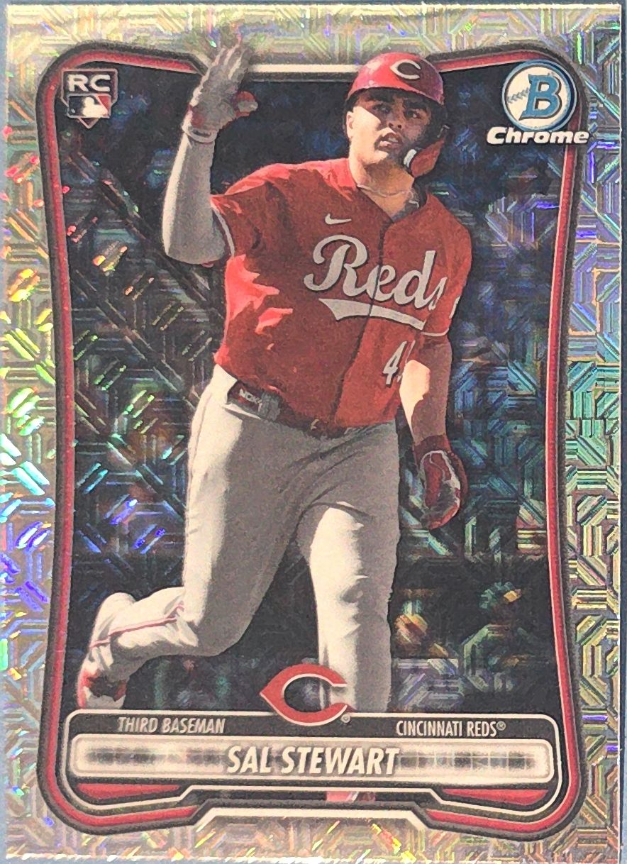 Sal Stewart 2026 Cowman Chrome Mojo Refractor Rookie #6 (RC)