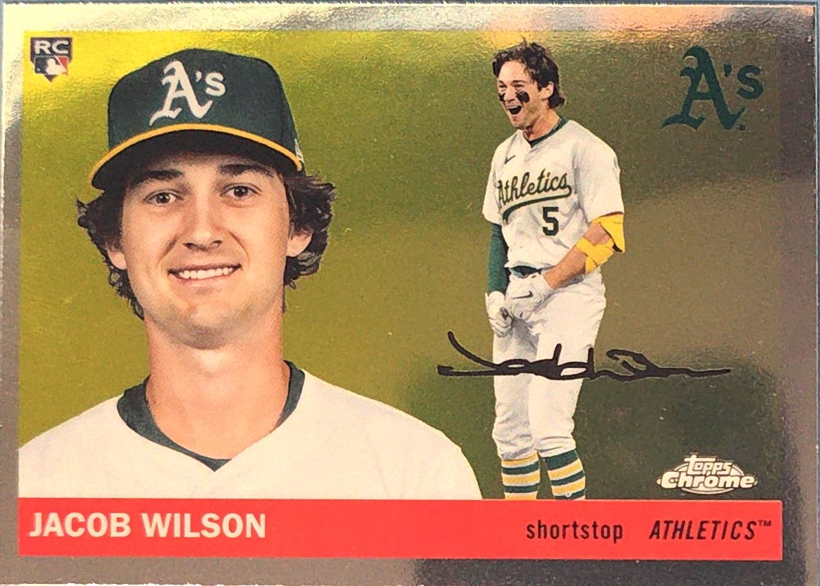 Jacob Wilson 2025 Topps Chrome Platinum Rookie #283 (RC)